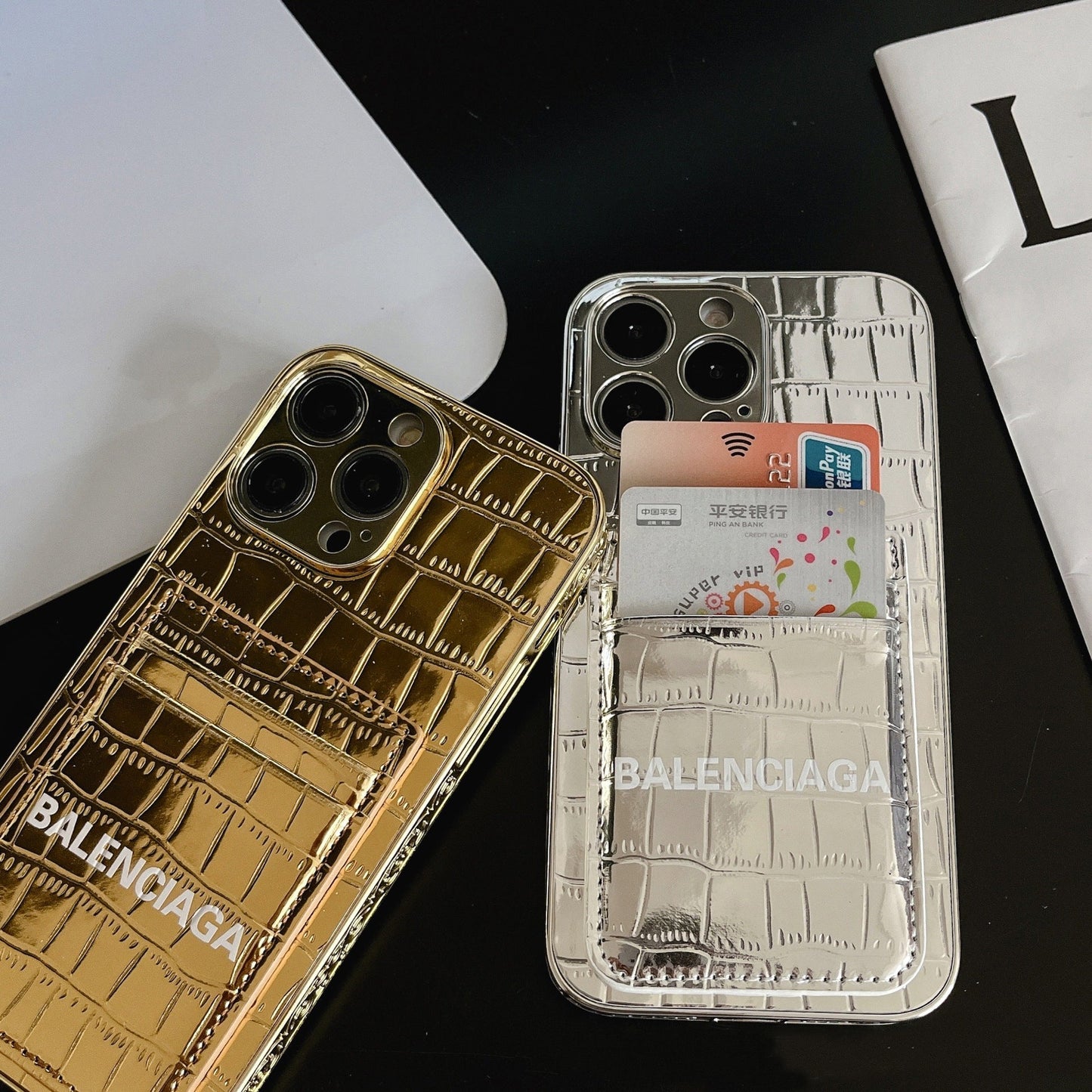 Luxurious patent leather case