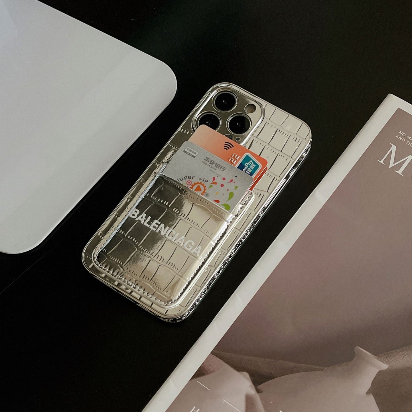 Luxurious patent leather case