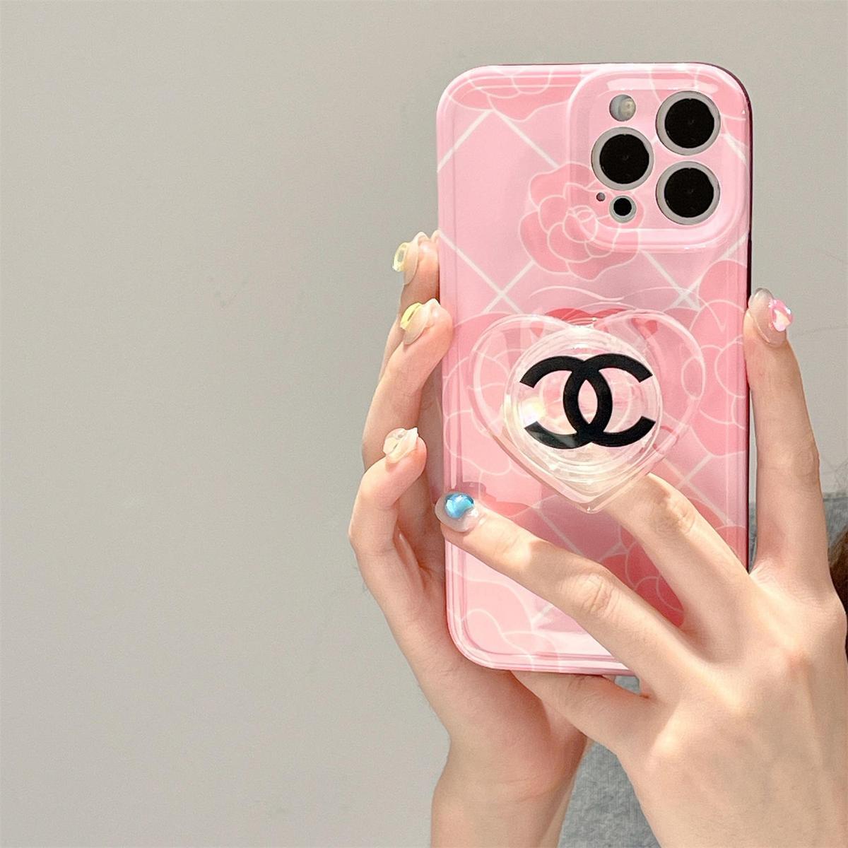 Camellia Heart Holder Case