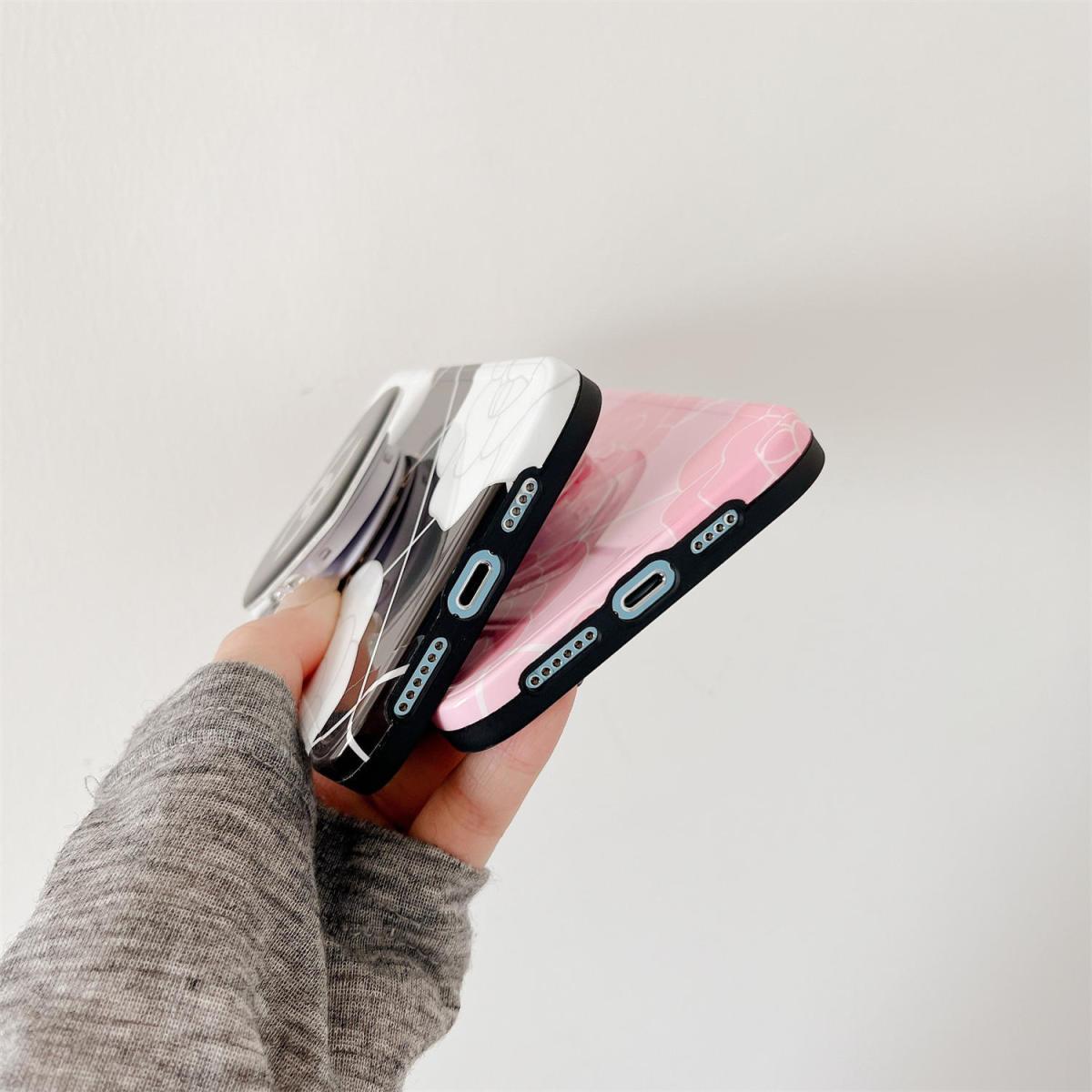 Camellia Heart Holder Case