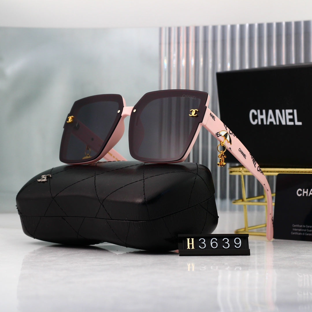 6 colors of trendy sunglasses 3639