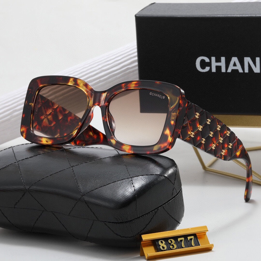 7 colors high-end UV protection sunglasses 8377