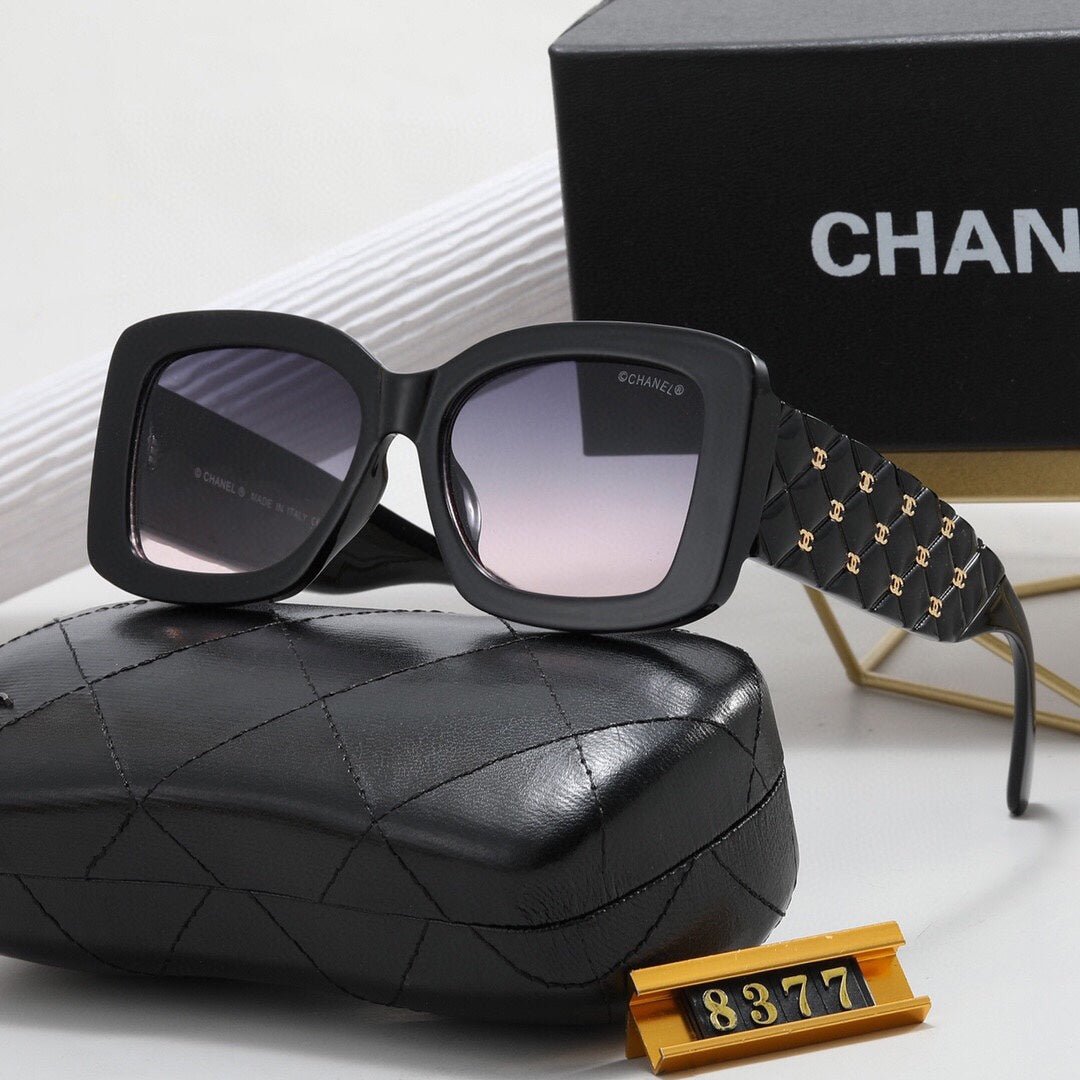 7 colors high-end UV protection sunglasses 8377