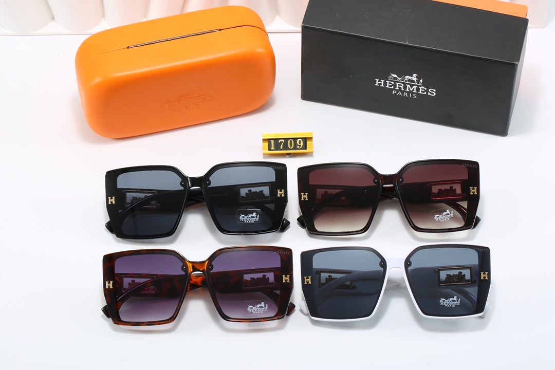 4 color high end sunglasses 1709