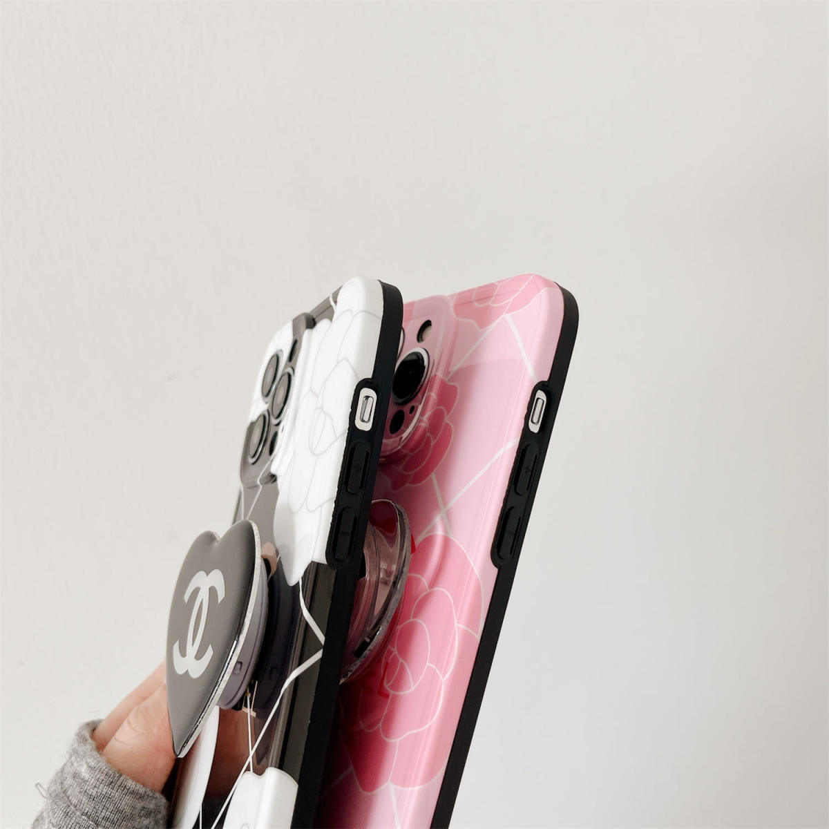 Camellia Heart Holder Case
