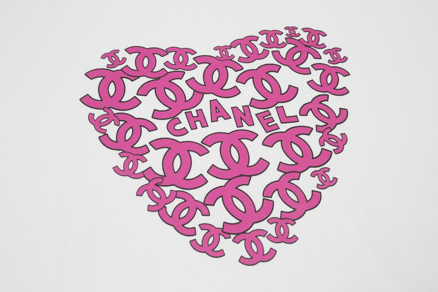 Heart printed T-shirt