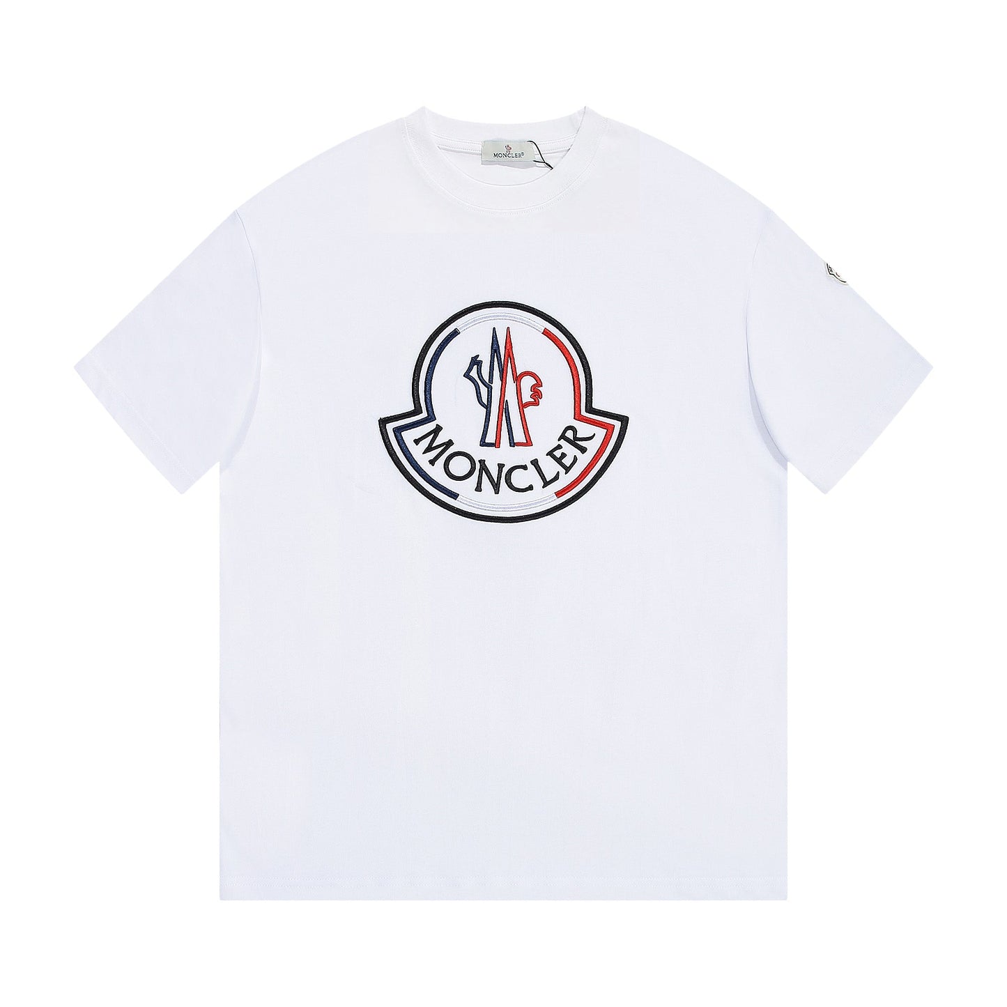 Embroidered cotton T-shirt