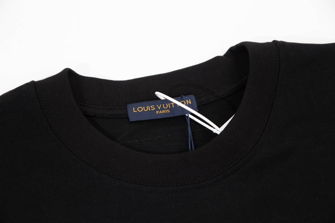 Fashion Embroidered Cotton T-Shirt