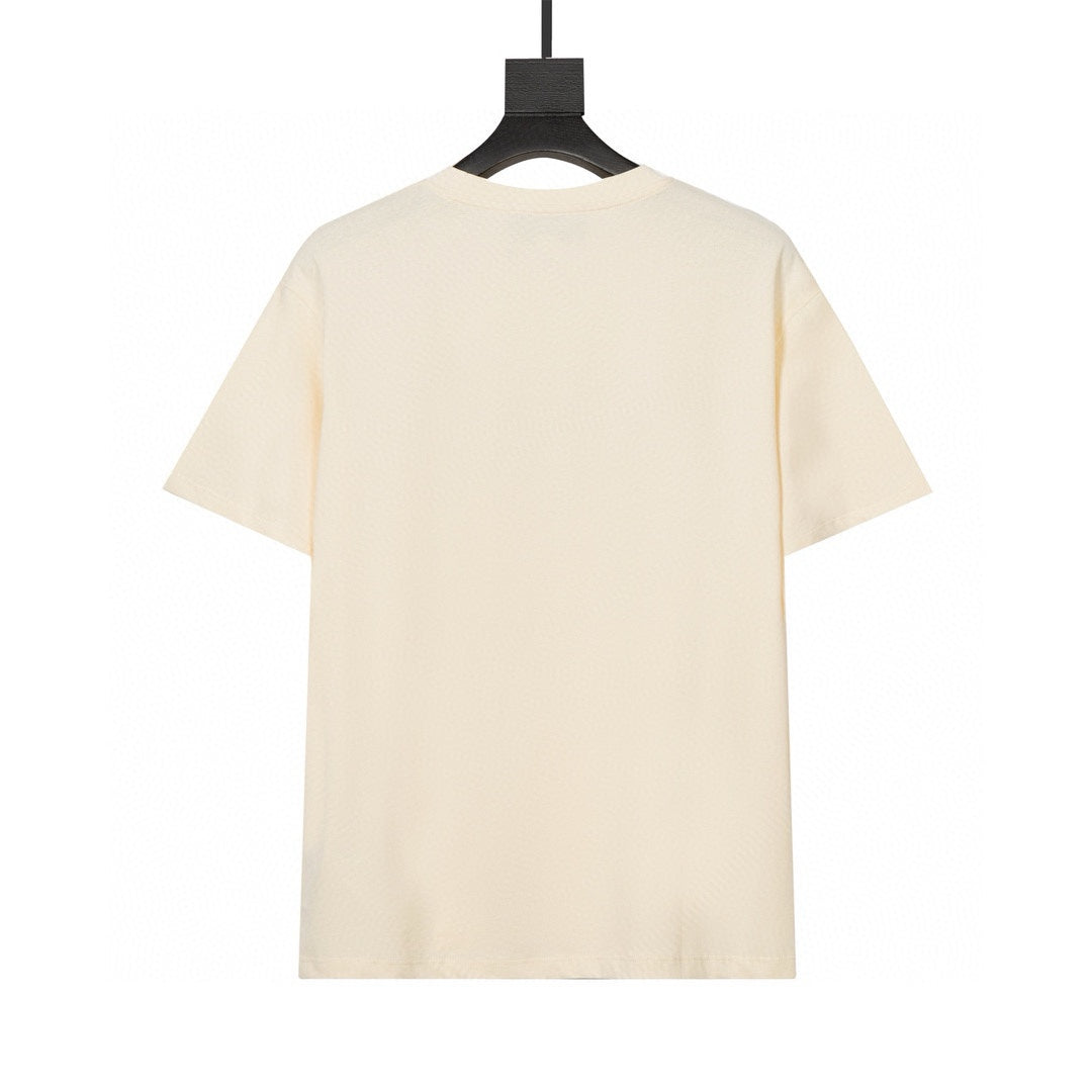 Cute banana cat print T-shirt