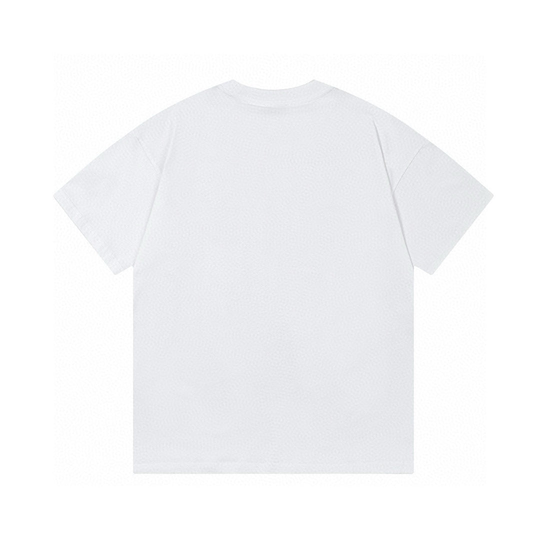 Embroidered print T-shirt