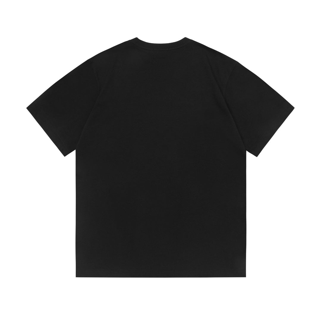 Embroidered cotton T-shirt