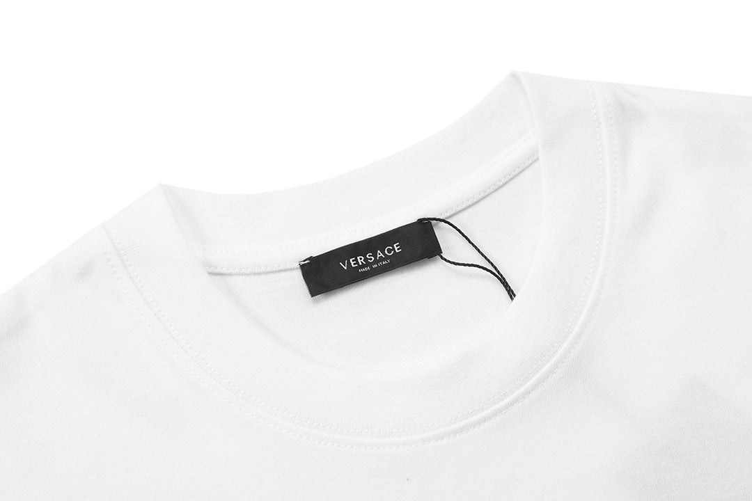 Embroidered cotton T-shirt