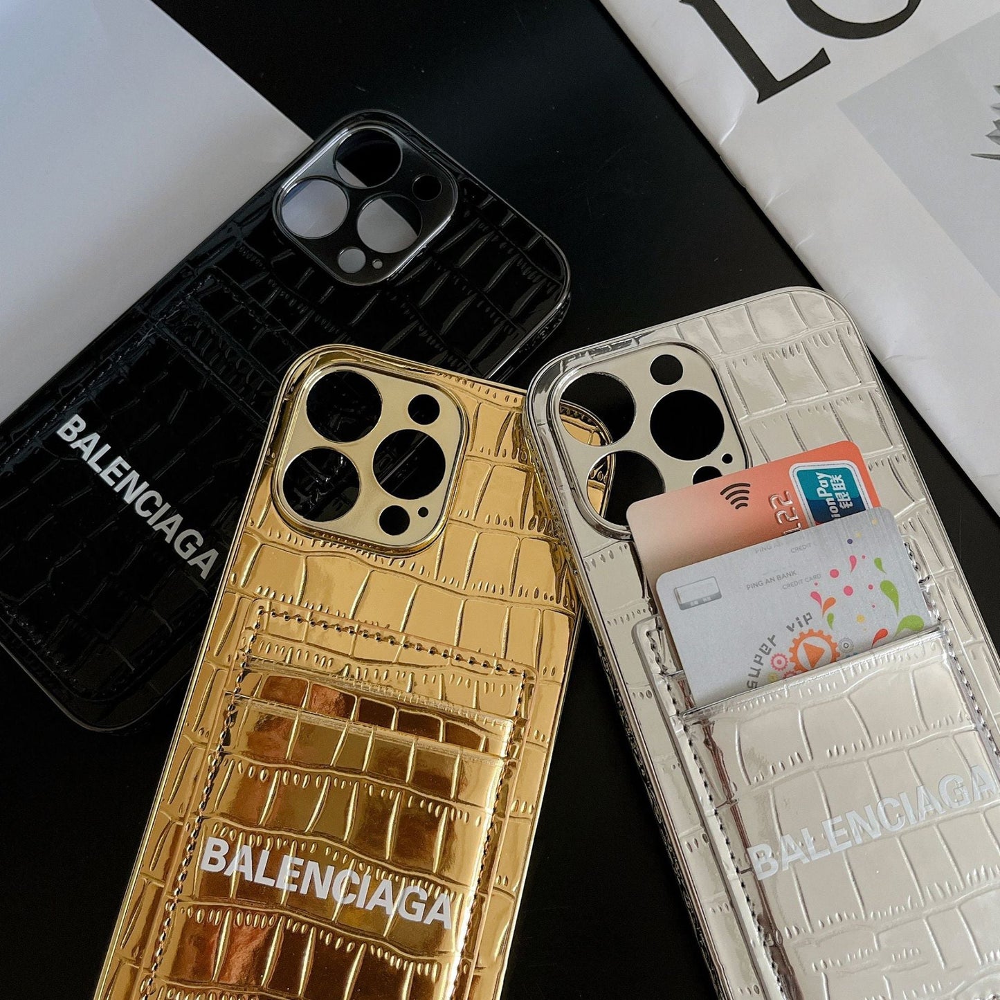 Luxurious patent leather case
