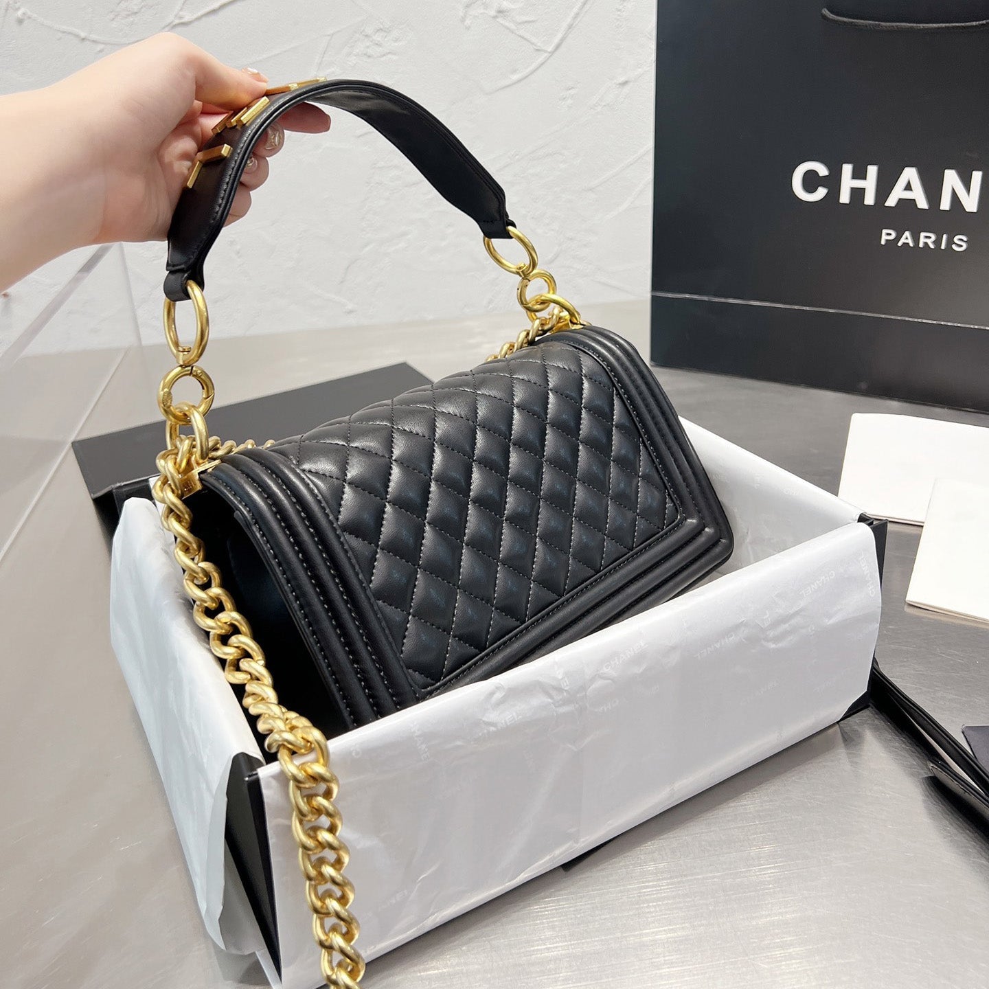 Leboy Series Chain Shoulder Bag