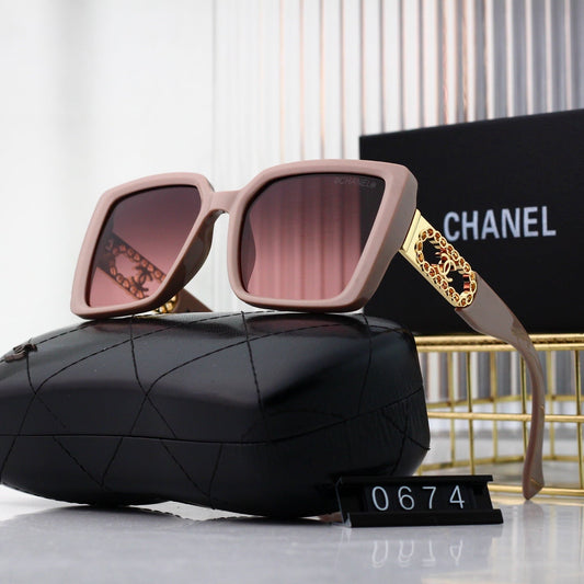 Square full frame new sunglasses 0674