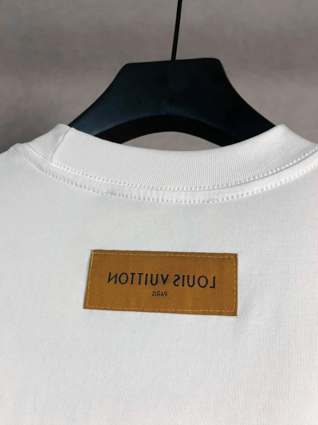 Hand-painted printed T-shirt