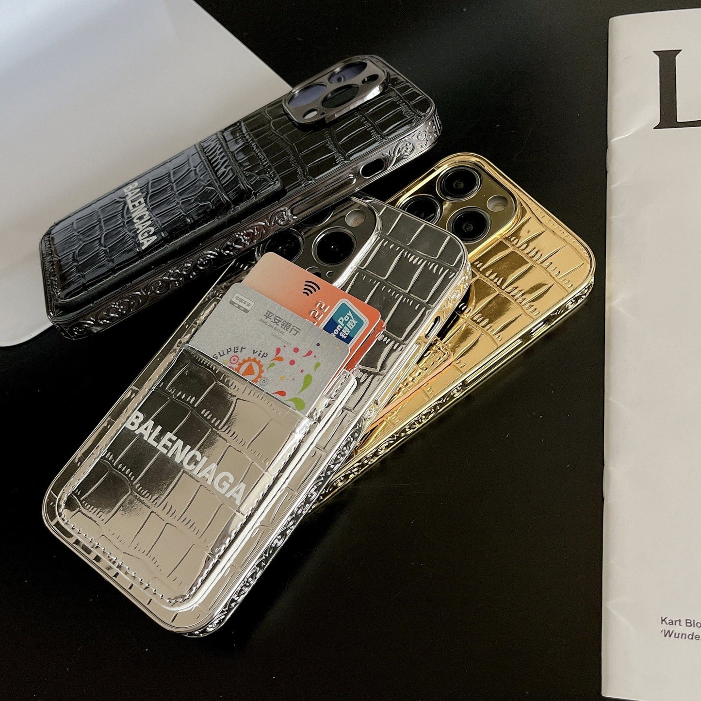 Luxurious patent leather case
