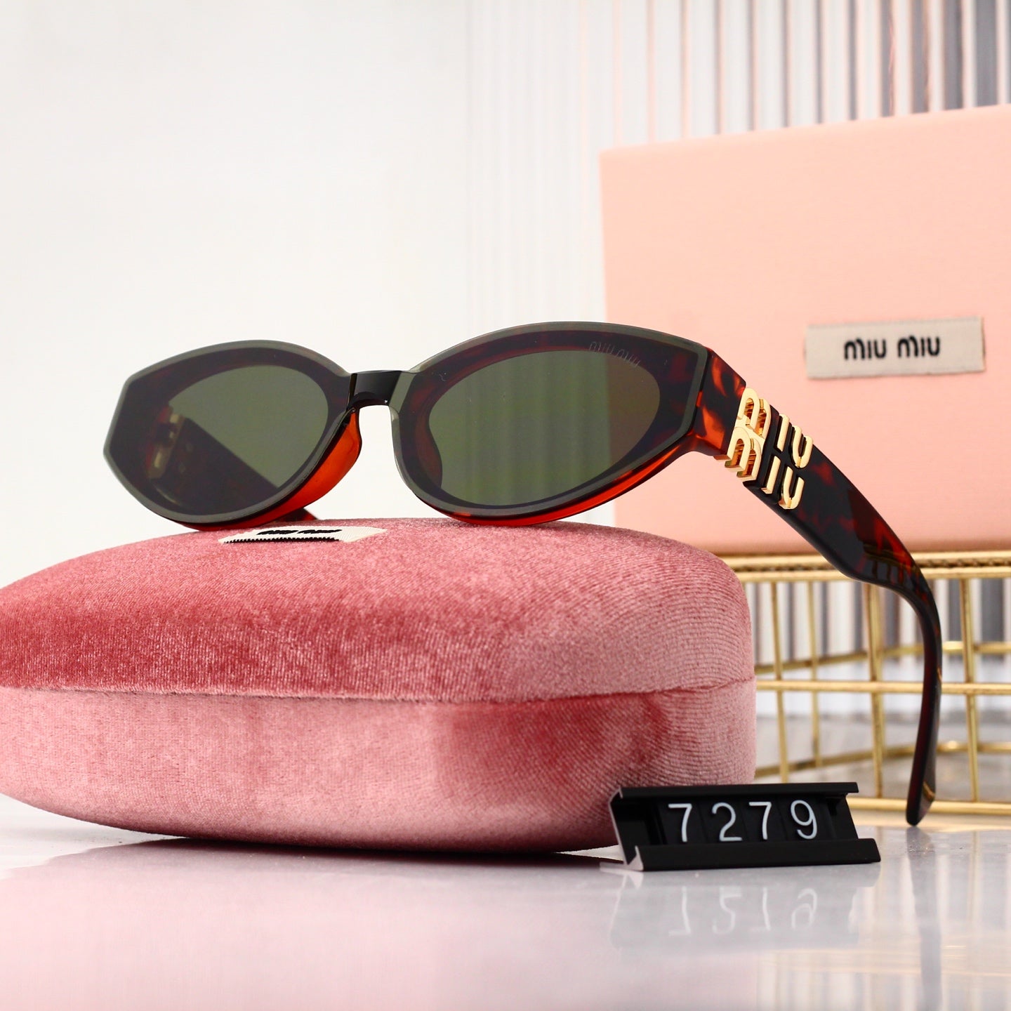 Oval Full Frame Sunglasses 7279