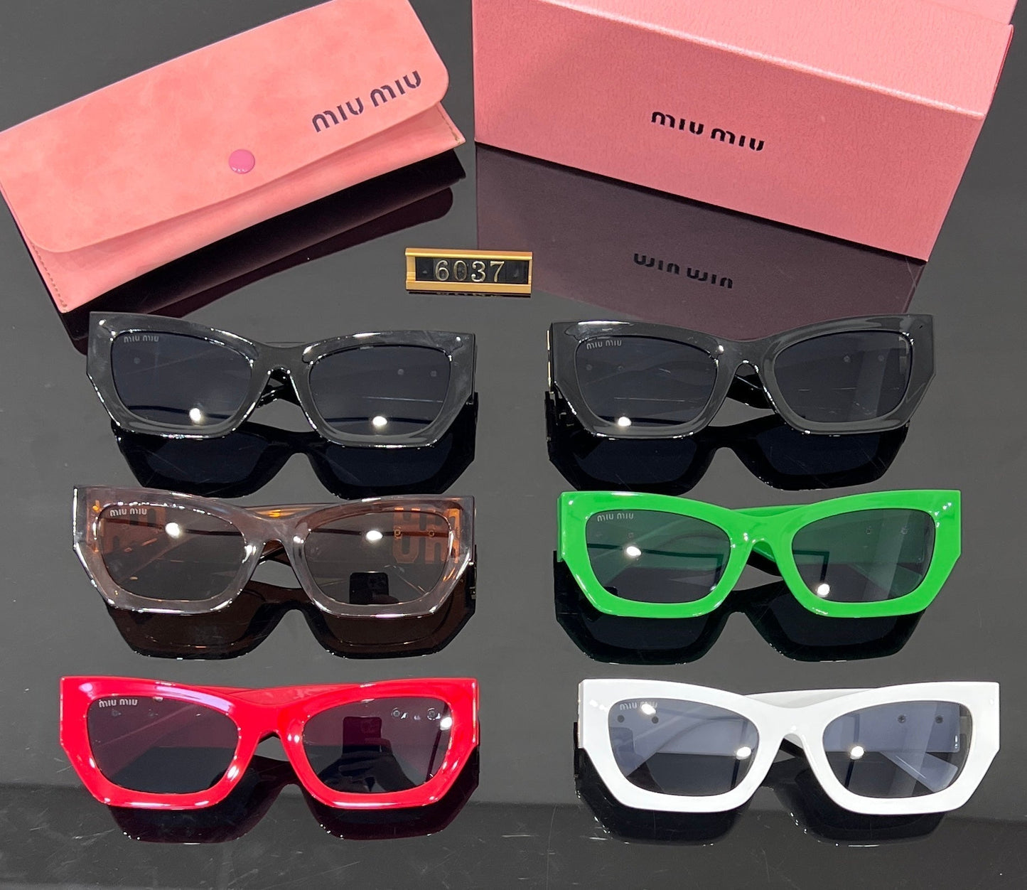 Fashion Square Cat-Eye Sunglasses