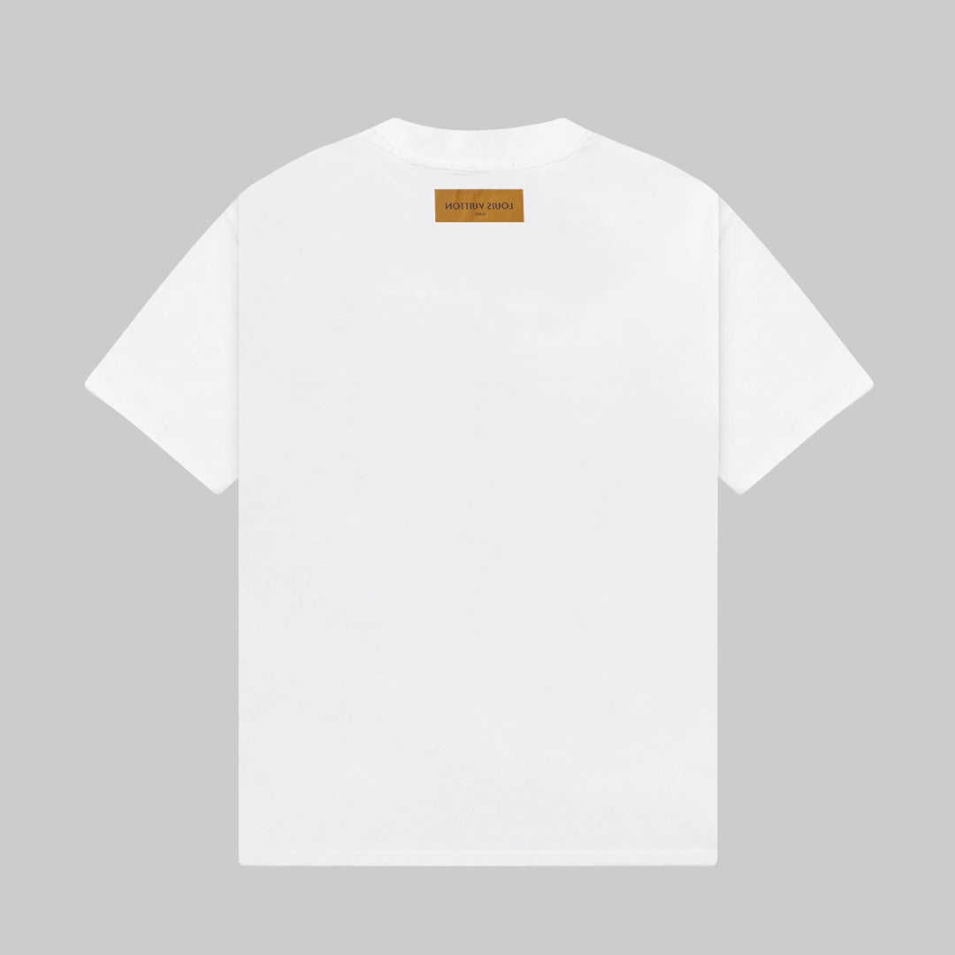 Fashion Embroidered Cotton T-Shirt