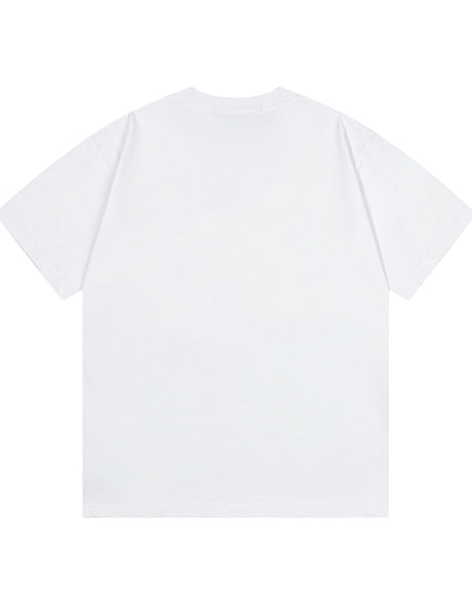 Wheat ear crown embroidered T-shirt