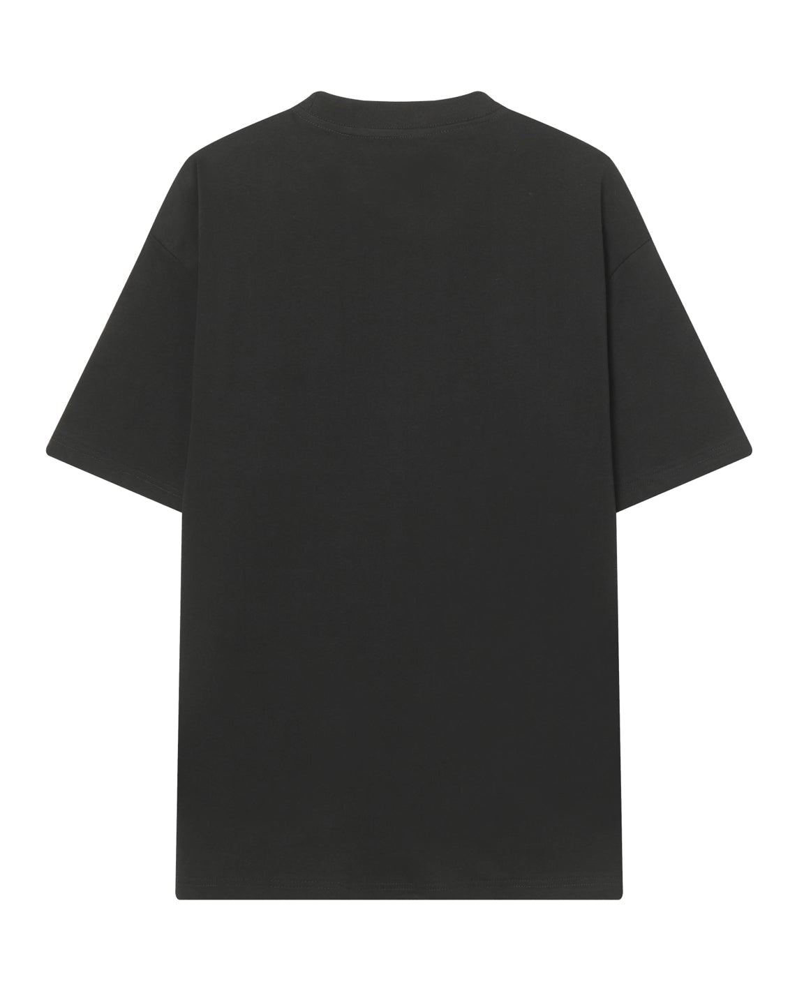 Check pocket cotton T-shirt