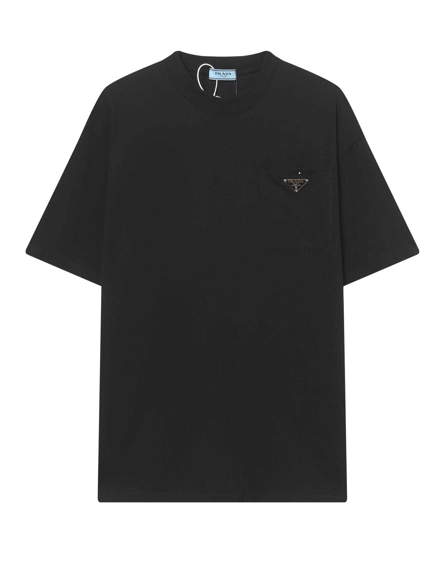Pocket Printed Cotton T-Shirt