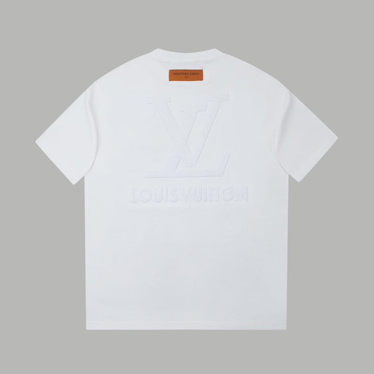 Embroidered cotton T-shirt