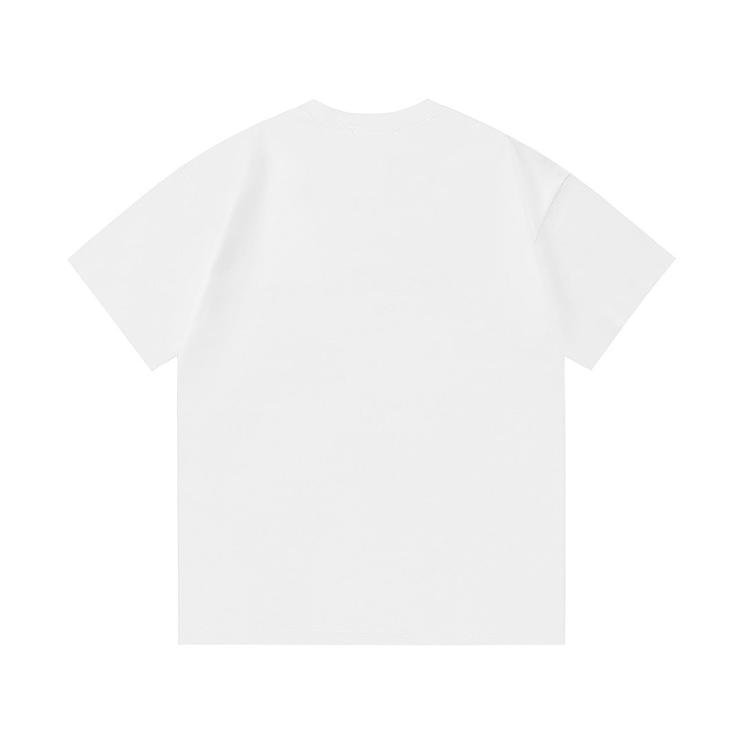 Embroidered cotton T-shirt