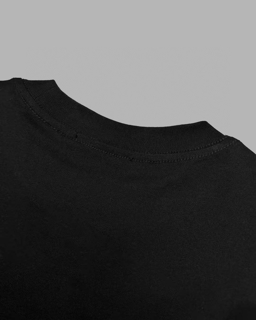 Metal Logo Double Yarn Cotton T-shirt